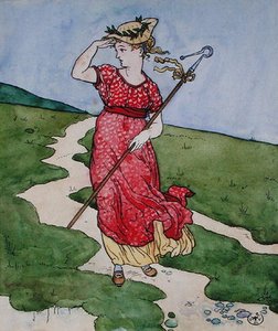 Little Bo-peep — Walter Crane