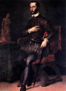 Portrait Of Francesco I De' Medici — Maso Da San Friano