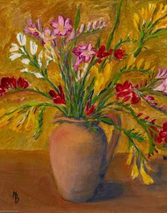 Jug Of Flowers — Myfanwy Baker