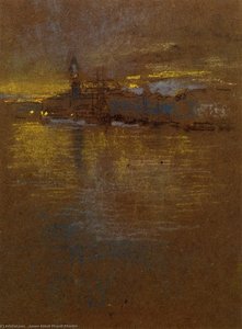 View Across The Lagoon — James Abbott Mcneill Whistler