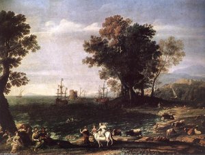 The Rape Of Europa — Claude Lorrain (claude Gellée)