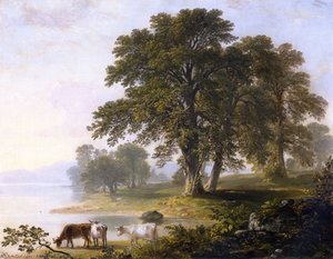 Study For Summer Afternoon (also Known As Summer Afternoon) — Ашер Браун Дюранд