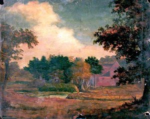 Landscape With Farm Buildings — Joseph Clover
