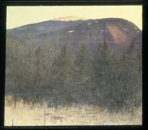 Winter Sunrise, Monadnock — 阿博特·汉德森·塞耶
