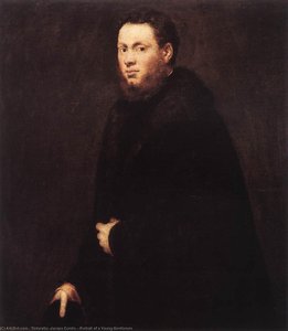 Retrato De Un Joven Caballero — Jacopo Tintoretto