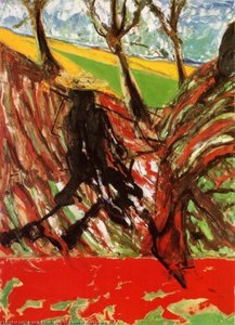 Estudio Para Un Retrato De Van Gogh V, 1957 X — Francis Bacon