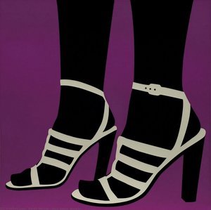 High Heels (purple) — Sarah Morris