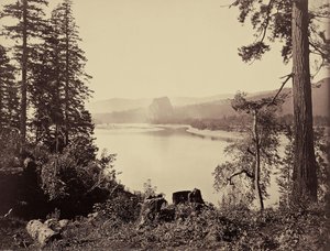 Castle Rock, Columbia River — Carleton Watkins