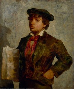 Newspaper Boy — Edward Mitchell Bannister