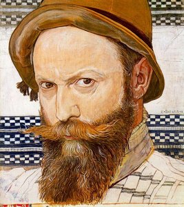 Portrait Du Peintre Par Lui-même — Ernest Biéler