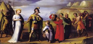 The Continence Of Scipio Africanus — Domenico Di Pace Beccafumi