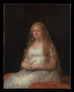 Giusefa Di Castilla Portugal E Van Asbrock — Francisco José De Goya Y Lucientes