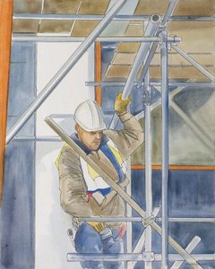 On The Scaffolding — Colin David Tidbury