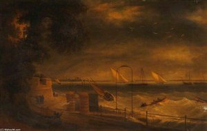 Yachting Off The Royal Yacht Squadron — Thomas Luny