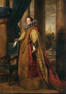 Ritratto Di Una Nobile Signora Genovese — Sir Anthony Van Dyck