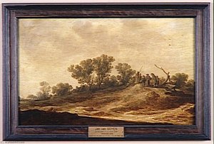 Paysans Sur Un Talus — Jan Josephszoon Van Goyen