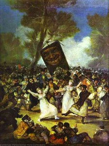 Le Buriel De La Sardine — Francisco José De Goya Y Lucientes