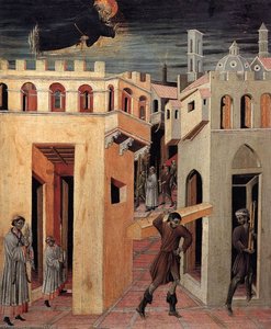 A Miracle By St Nicholas Of Tolentino — Giovanni Di Paolo