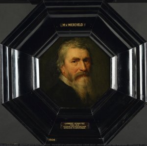Portrait Of Lubbert Gerritsz (1535-1612), Michiel Jansz Van Mierevelt (workshop Of), After C. 1607 — Michiel Jansz Van Miereveld