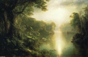 El Rio De Luz (also Known As The River Of Light) — Frederic Edwin Church