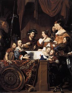 The De Bray Family (the Banquet Of Antony And Cleopatra) — Ян Де Брей