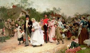 The Village Wedding — Samuel Luke Fildes