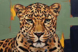 Gilded Gaze: The Sovereign Presence — Jacques Villedieu