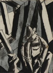 Study For Ghetto Theatre I — David Bomberg