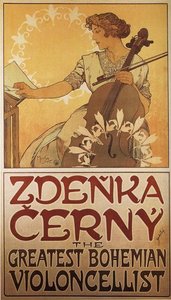 Zdenka Cerny — Alphonse Mucha