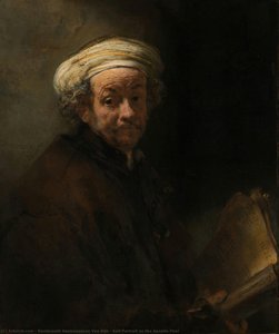 Autorretrato Como El Apóstol Pablo — Rembrandt Van Rijn