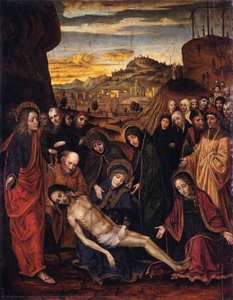 Lamentation Of Christ — Ambrogio Da Fossano (ambrogio Bergognone)