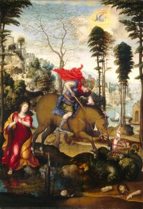 Saint George And The Dragon — Il Sodoma