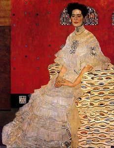Bildnis Fritza Riedler, 1906 - Österreichische Galerie, Wien — Gustáv Klimt