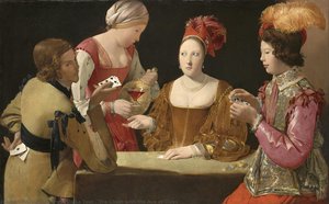 The Cheat With The Ace Of Clubs — Georges De La Tour