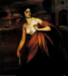 La Chica De La Navaja — Córdoba Julio Romero De Torres