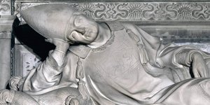 Monument Of Ascanio Sforza (detail) — Andrea Dal Monte Sansovino
