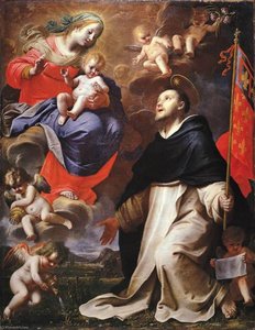 The Virgin And Child Appear To St Dominic — Mario Balassi