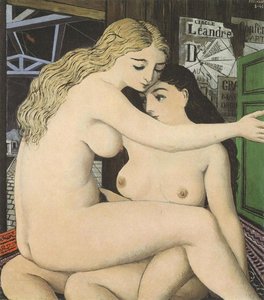 Two Girl Friends — Paul Delvaux