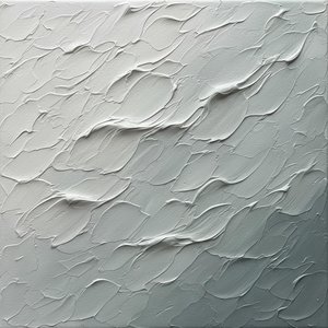 Ethereal Undulations In Monochrome: A Sculptural Study Of Serene Rhythmic Flow — David Moreau