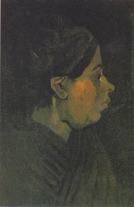 Head Of A Peasant Woman — Vincent Willem Van Gogh