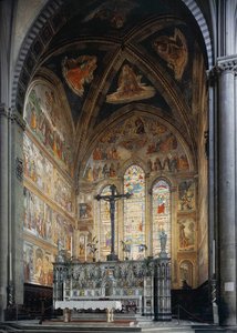 View Of The Tornabuoni Chapel — Domenico Ghirlandaio