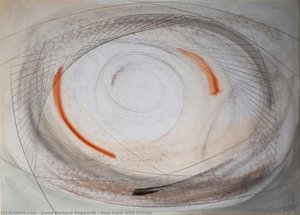 Oval Form With Strings — Barbara Hepworth