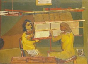 Weaving Army Cloth — روبرت كولكون