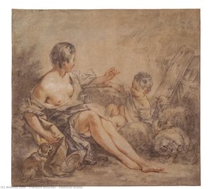Escena Pastoril — François Boucher