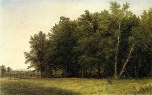 Landscape With Hunter — John William Casilear