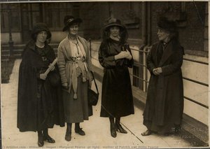 Margaret Pearse (at Right), Mother Of Patrick And Willie Pearse — William D. Hogan