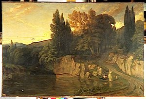 Le Crepuscule — Paul Huet
