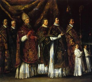 The Pontifical Mass — (brother) Antoine Le Nain