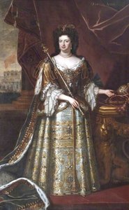 Queen Anne (1665–1714) (after Godfrey Kneller) — Johann Closterman