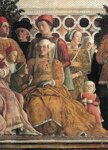 Camera Degli Sposi (detail - ) — Andrea Mantegna